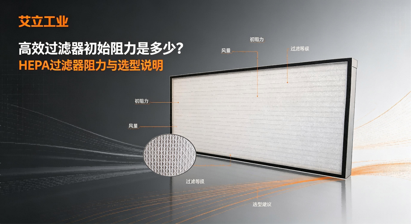 高效过滤器的初始阻力是多少？选型时应该怎么看？