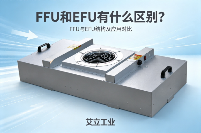 FFU和EFU有什么区别？FFU与EFU结构及应用对比,艾立工业.png