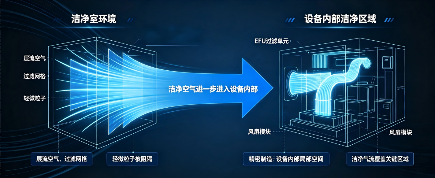 为什么设备端需要EFU提供独立的洁净送风