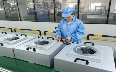 艾立工业净化设备整机装配检测